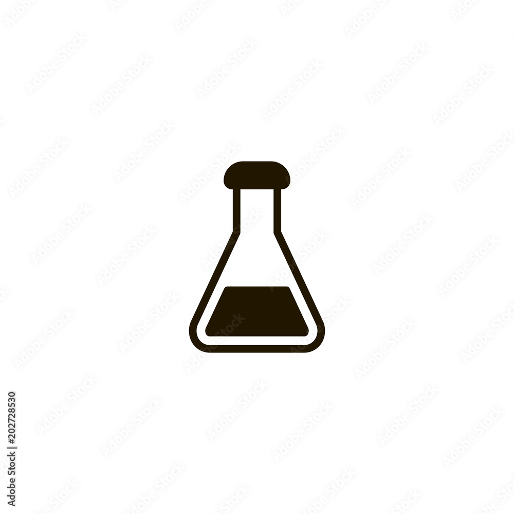 erlenmeyer flask icon. sign design erlenmeyer flask icon. sign design