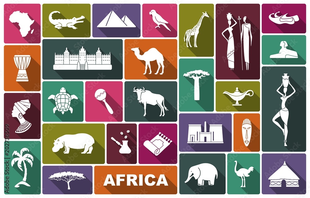 Traditional symbols of Africa