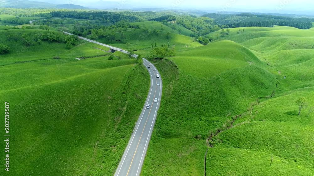 阿蘇の風景 ドローン撮影 阿蘇の風景 ドローン撮影