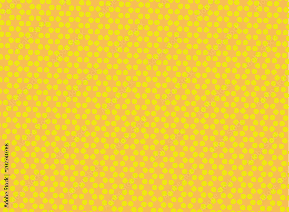Creative abstract illustration. Spotted halftone effect.  Vector colorful background. Pattern for backgrounds, wallpaper, screen savers, covers, print, business cards, posters.