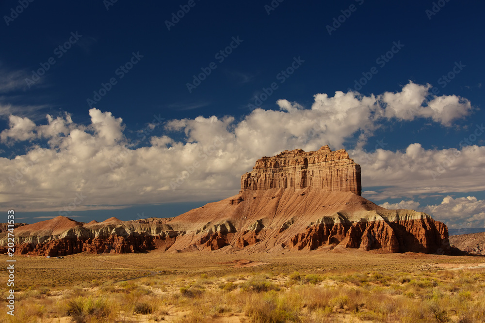 Spectacular landscapes at the entrance to Goblin valley state park in Utah, USA Spectacular landscapes at the entrance to Goblin valley state park in Utah, USA