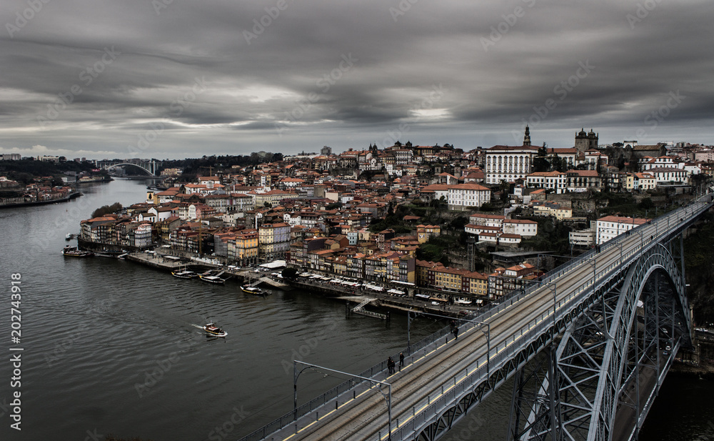Porto Grey Cityscape