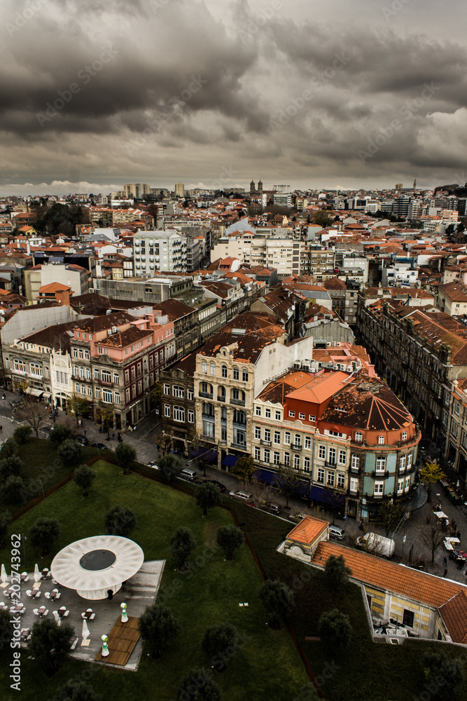 Porto Grey Cityscape 2