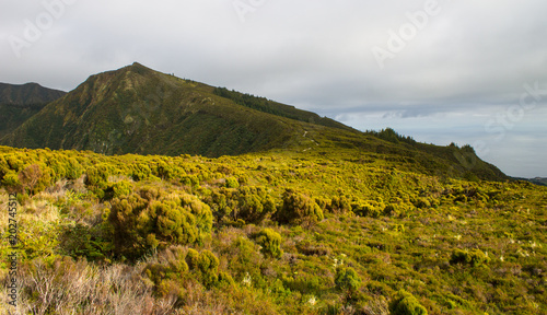Path Along a Volcanic Hill