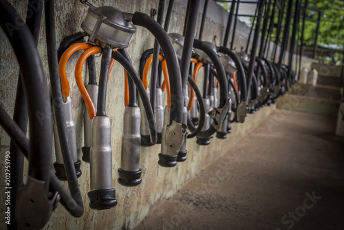 Foto Milking machine, farm machine