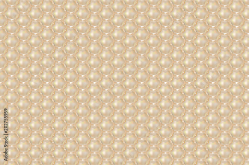 Wallpaper Mural Gold abstract hexagonal background texture, illustration vector. Torontodigital.ca