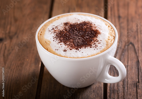 Fototapeta Naklejka Na Ścianę i Meble -  Cup of cappuccino coffee
