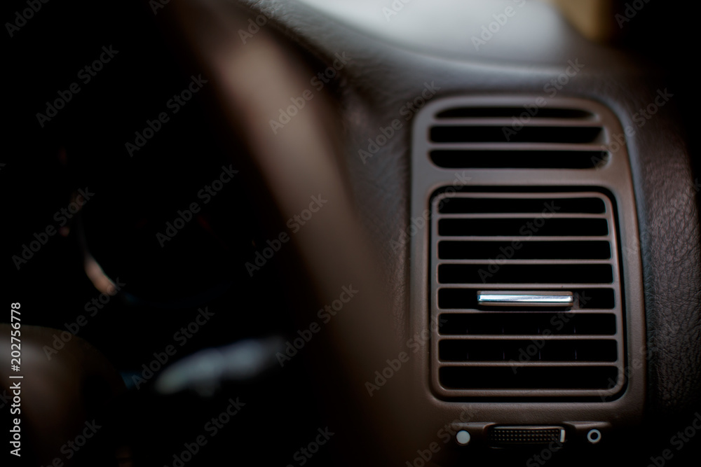 Fotografie front air vent in car