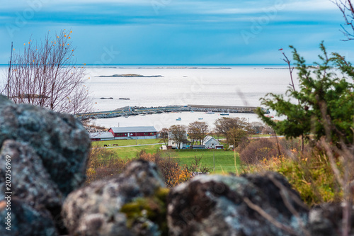 Flø beach in Ulsteinvik (Norway) photo