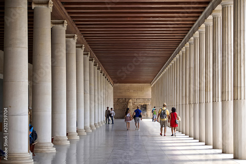 Athens Greece Agora