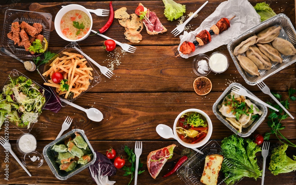 Φωτογραφία Food in lunch boxes