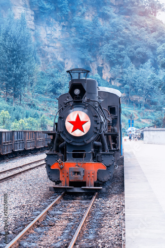 narrow gauge railway,China's Sichuan province.