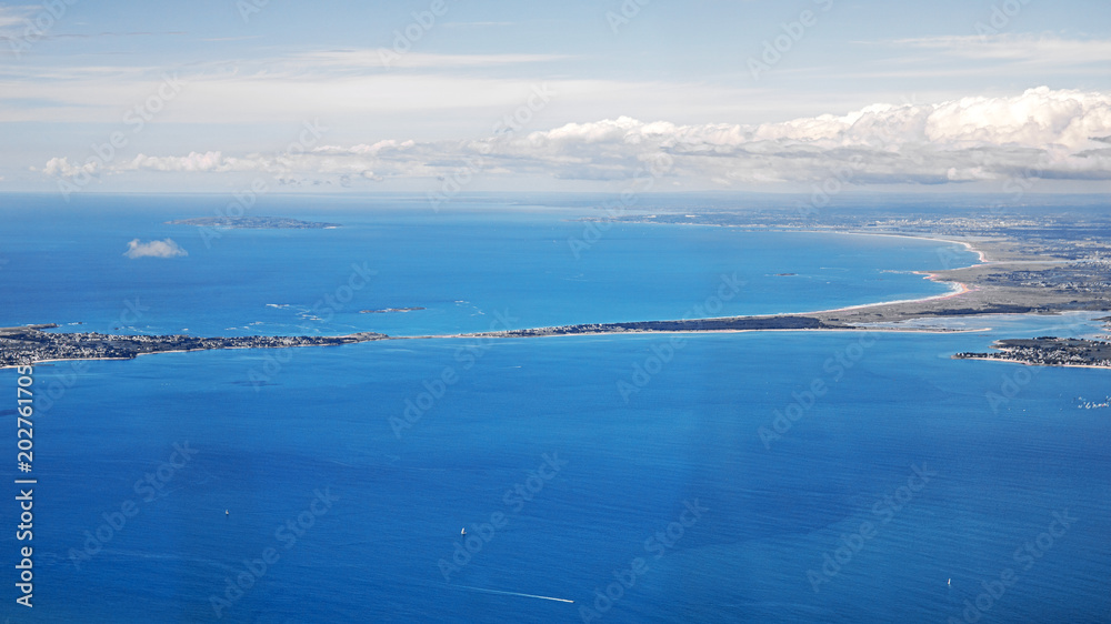 Océan atlantique vu du ciel Océan atlantique vu du ciel
