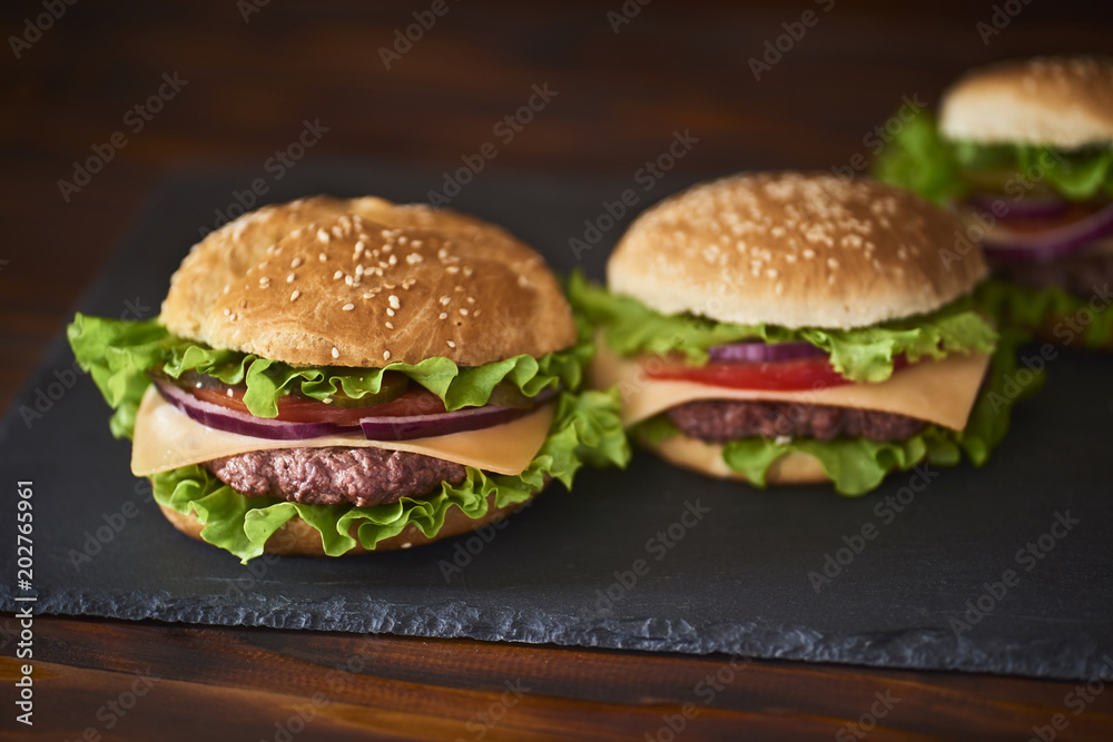 image of fresh tasty burger image of fresh tasty burger