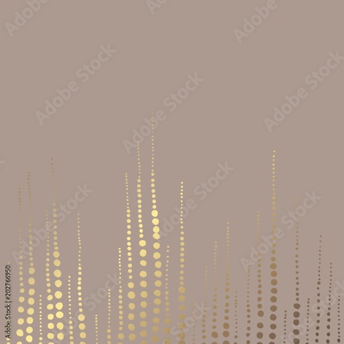 Golden abstract. Elegant decorative background. Vector pattern for the design