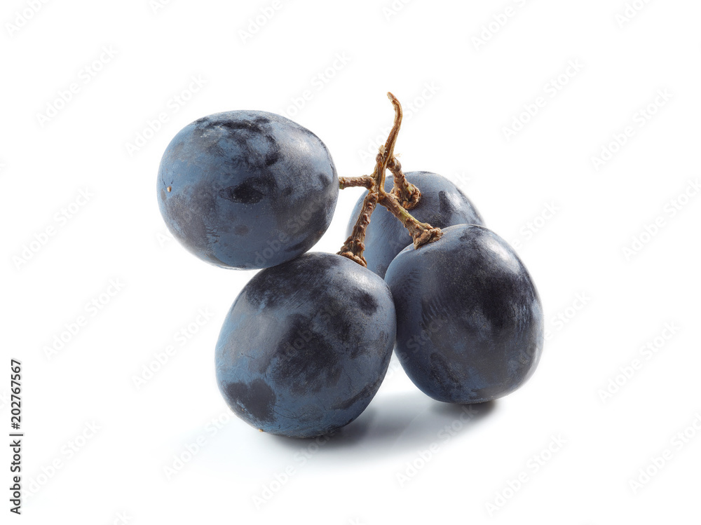 grapes  isolated on white background