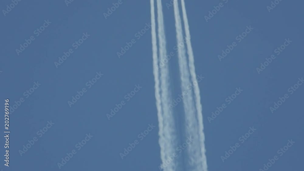 Chemtrails: visible trails left in the sky by aircraft as believed consisting of chemical or biological agents. Chemtrails: visible trails left in the sky by aircraft as believed consisting of chemical or biological agents.
