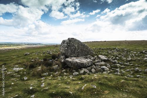 Arthur's Stone, Gower, Wales, UK. A 2500 year old neolithic burial chamber.