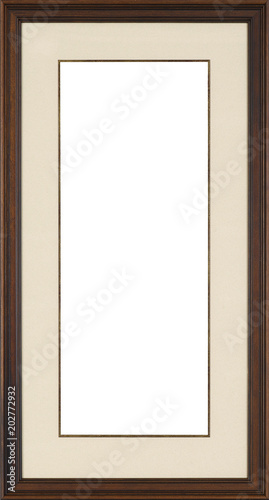 Picture frame isolated on white