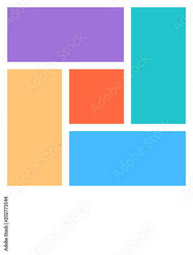 Design template for poster