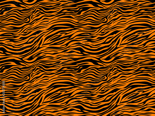 stripe animals jungle tiger zebra fur texture pattern seamless repeating orange yellow black