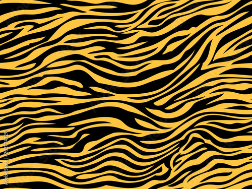 stripe animals jungle tiger zebra fur texture pattern seamless repeating orange yellow black
