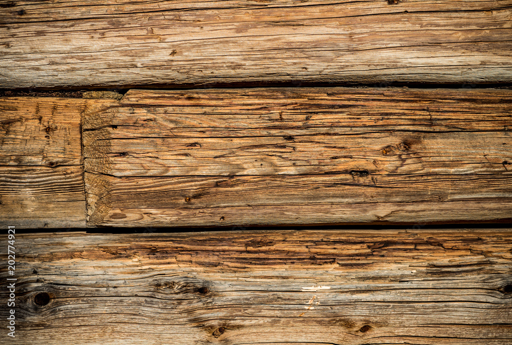 Oude houten planken achtergrond #202774921 - Wandkleed