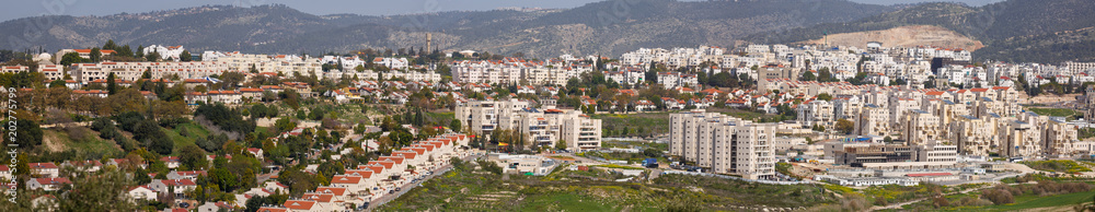 Big panorama of Beit Shemesh