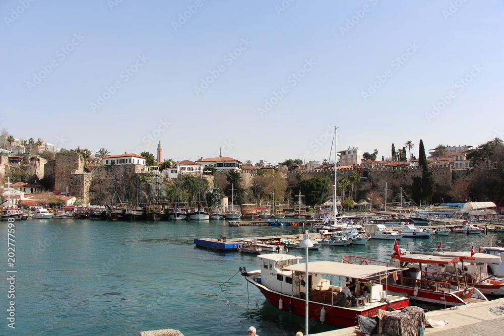 Der Hafen von Antalya