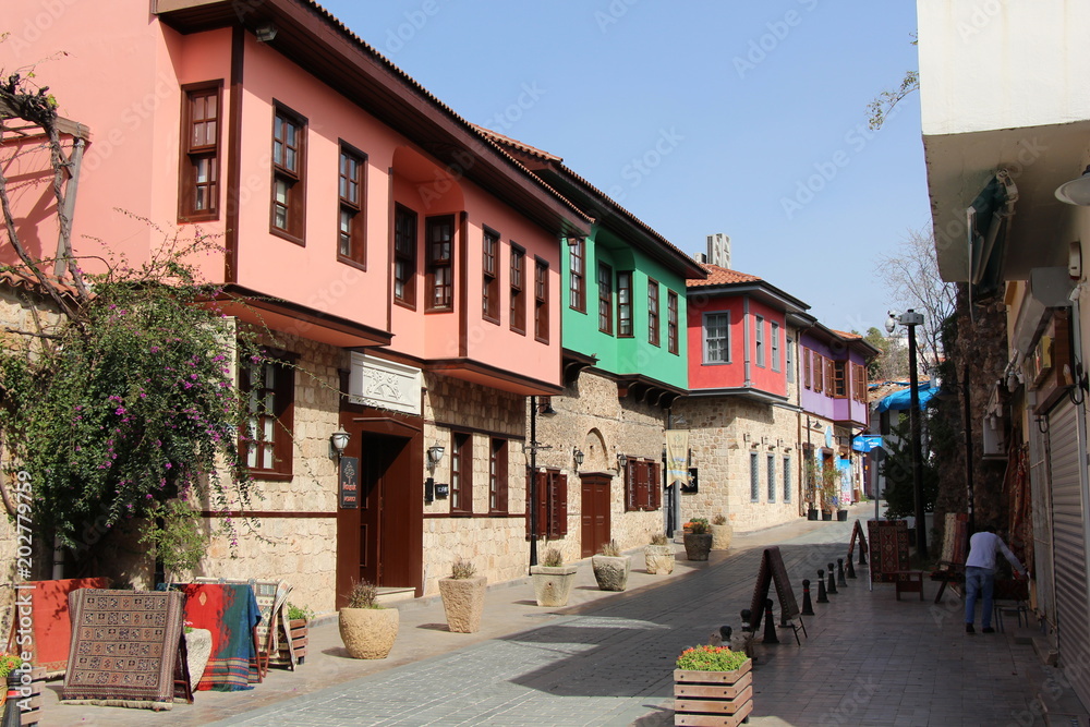 Altstadtgasse in Antalya