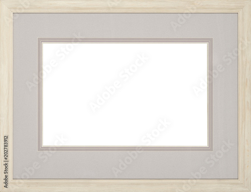 Picture frame isolated on white