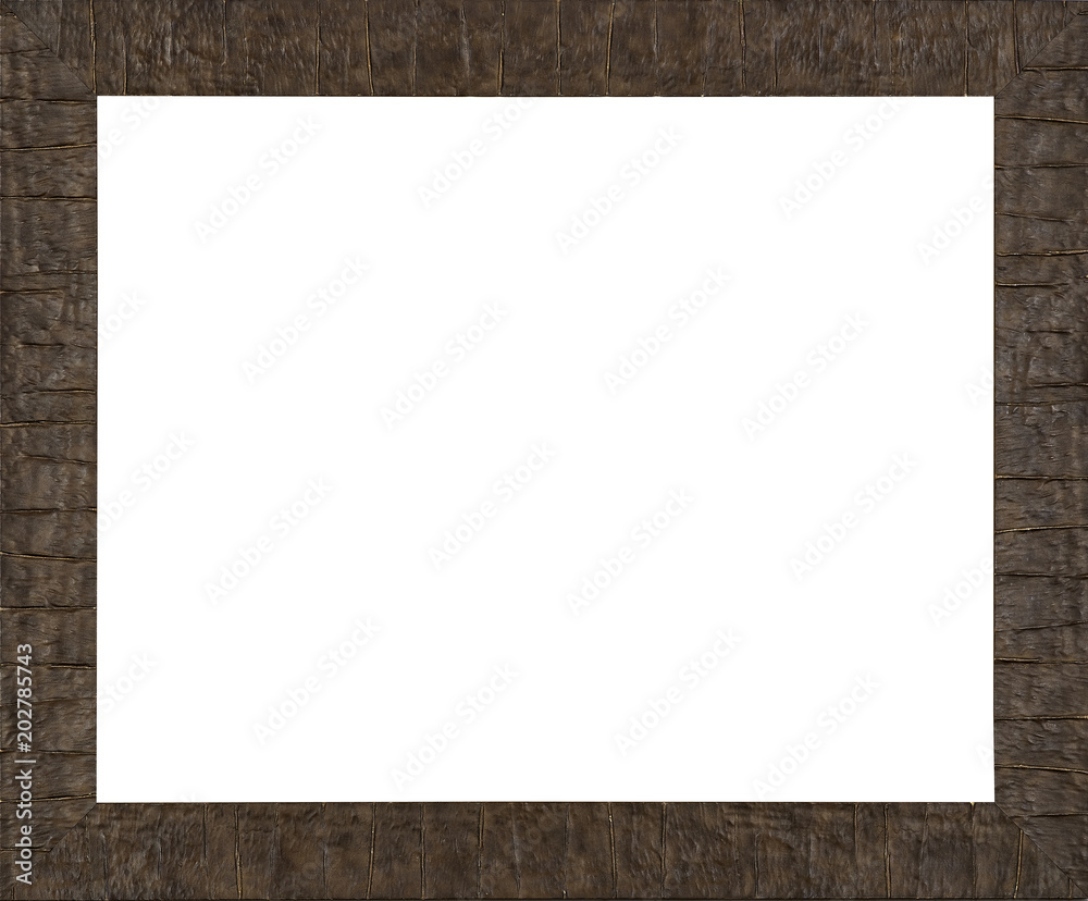 Obraz premium Picture frame isolated on white