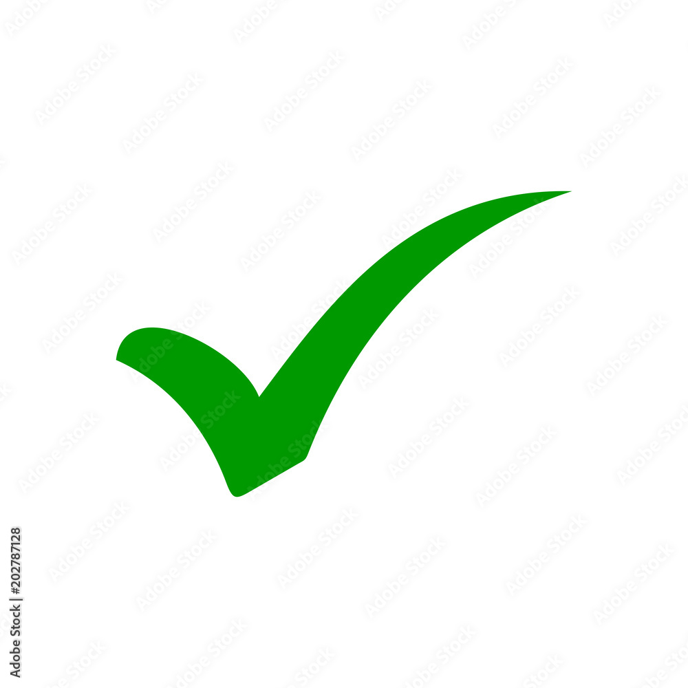 Check mark icon. Check icon vector. Check list button icon Check mark icon. Check icon vector. Check list button icon