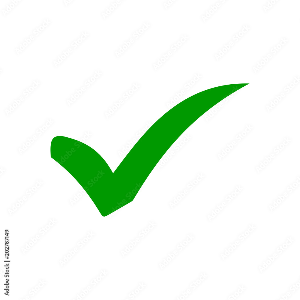 Check mark icon. Check icon vector. Check list button icon Check mark icon. Check icon vector. Check list button icon