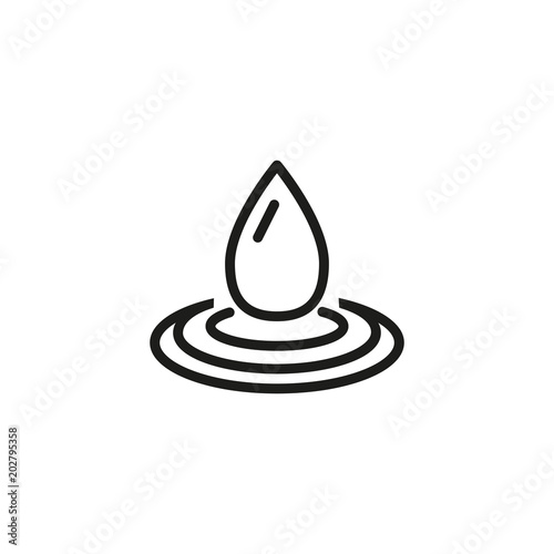 Oil drop icon