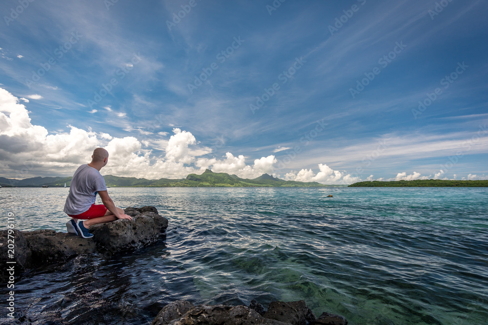 Fototapeta premium Beach on Mauritius island