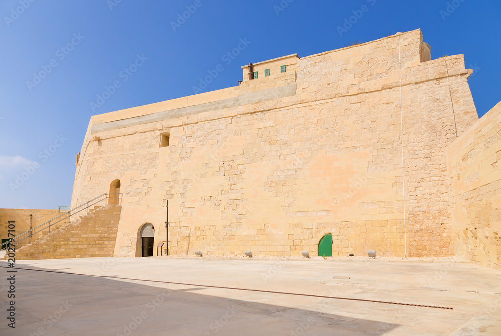 Valletta, Malta. The structure in Fort St Elmo