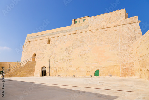 Valletta, Malta. The structure in Fort St Elmo photo
