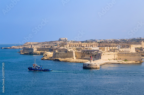 Valletta, Malta. Fort Ricasoli, XVII century
