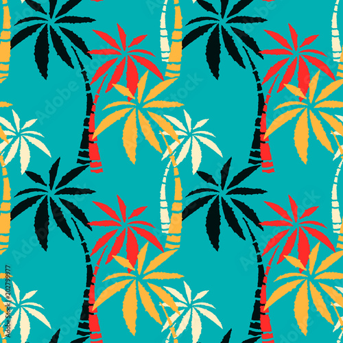 Summer seamless pattern