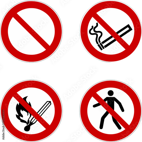 rauchen verboten Schild - Verbotsschilder 