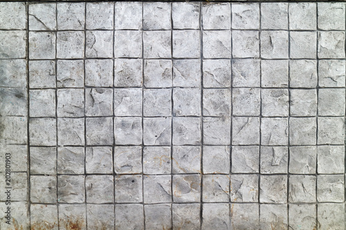 Wallpaper Mural patterned paving tiles cement brick floor background Torontodigital.ca