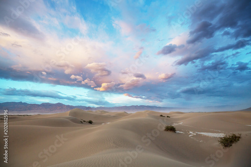 Sand dunes in California