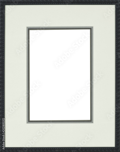 Picture frame isolated on white