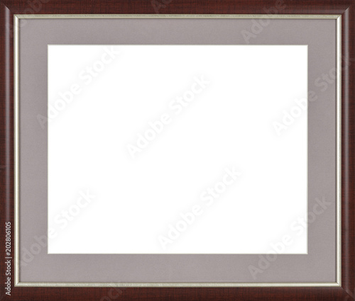 Picture frame isolated on white