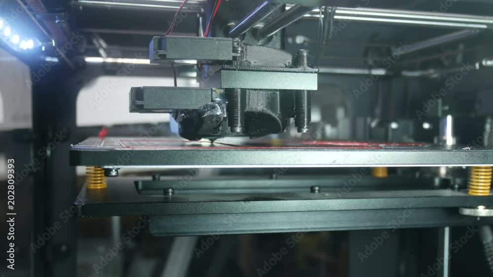 Advanced 3d printer prints plastic part.mov Advanced 3d printer prints plastic part.mov