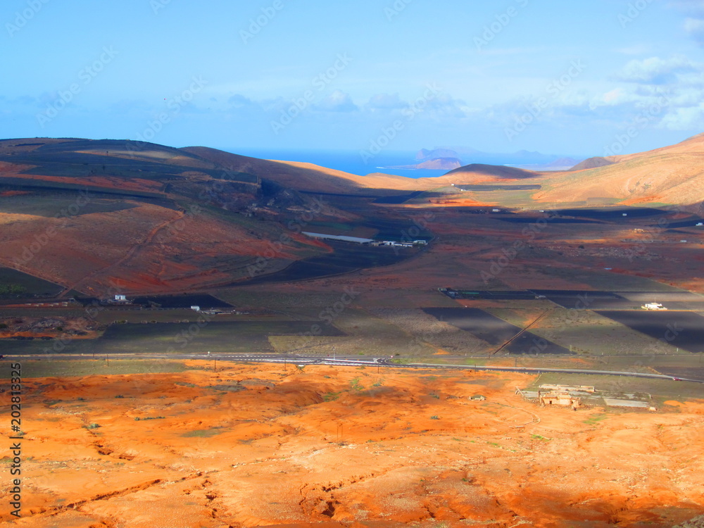 Naklejka premium LANZAROTE