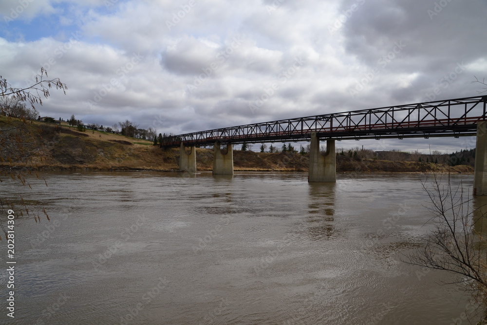 Ainsworth Dyer Bridge over the North Saskatchewan River