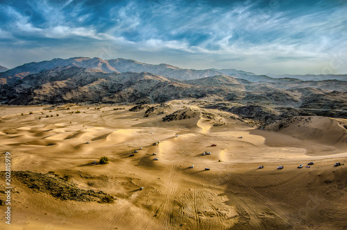Desert of Mastura city Saudi Arabia photo