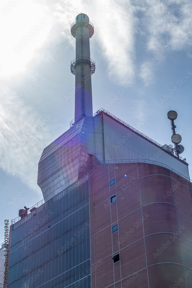 Fototapeta premium Heizkraftwerk